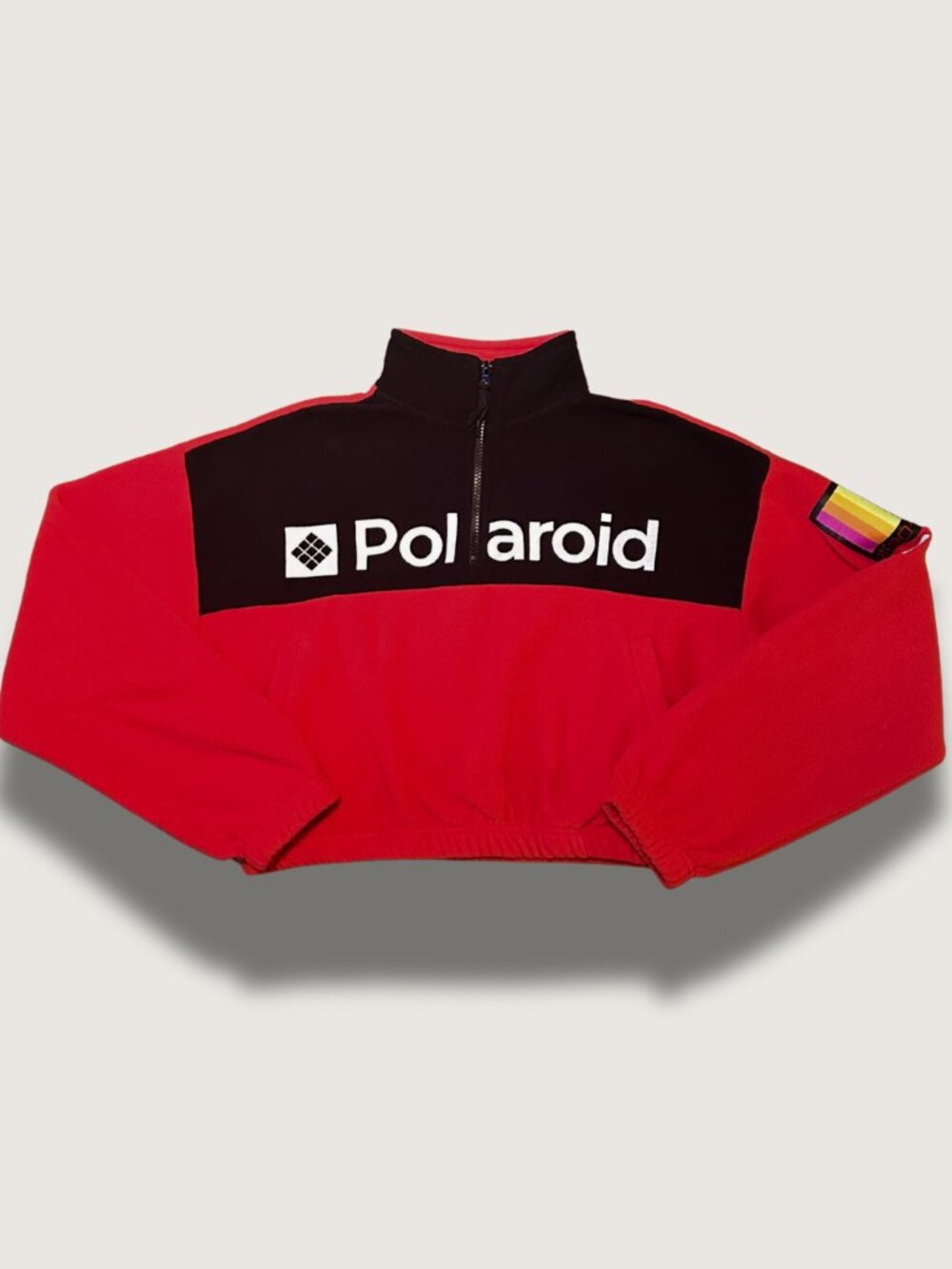 Vintage-Inspired (2018) - Polaroid - Cropped Fleece Pullover